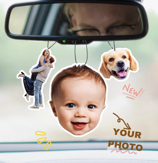 25. Custom car air freshener