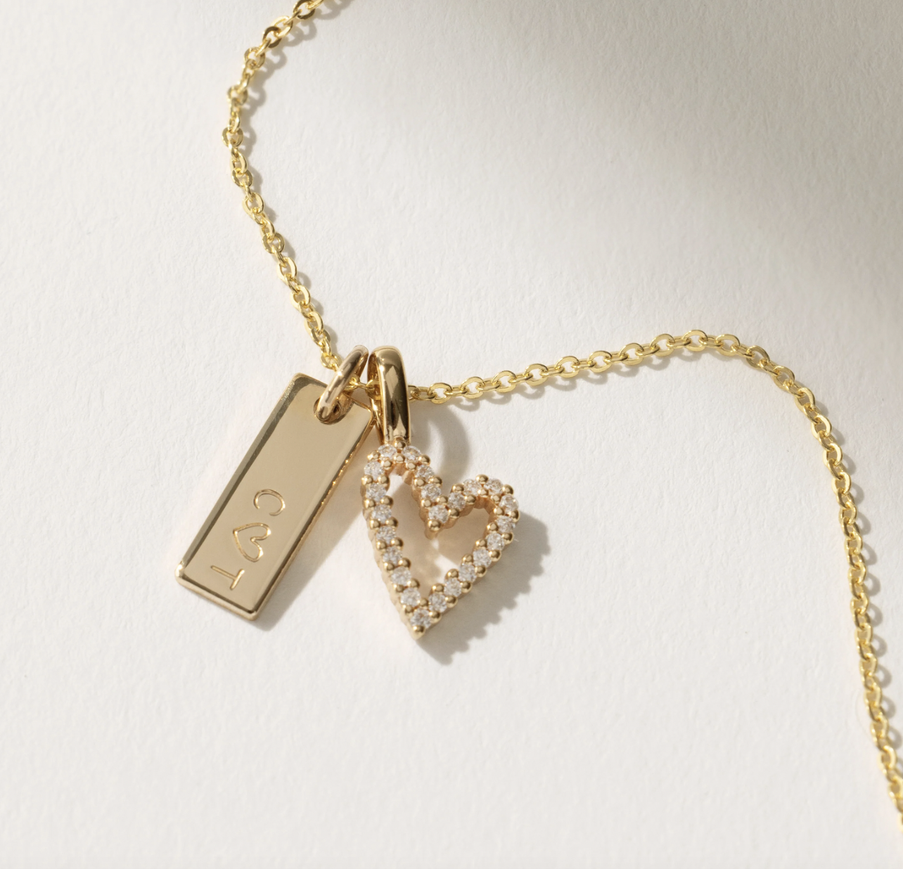 14. Initial necklace