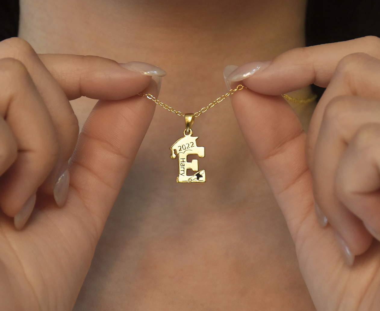 36. Graduation year necklace