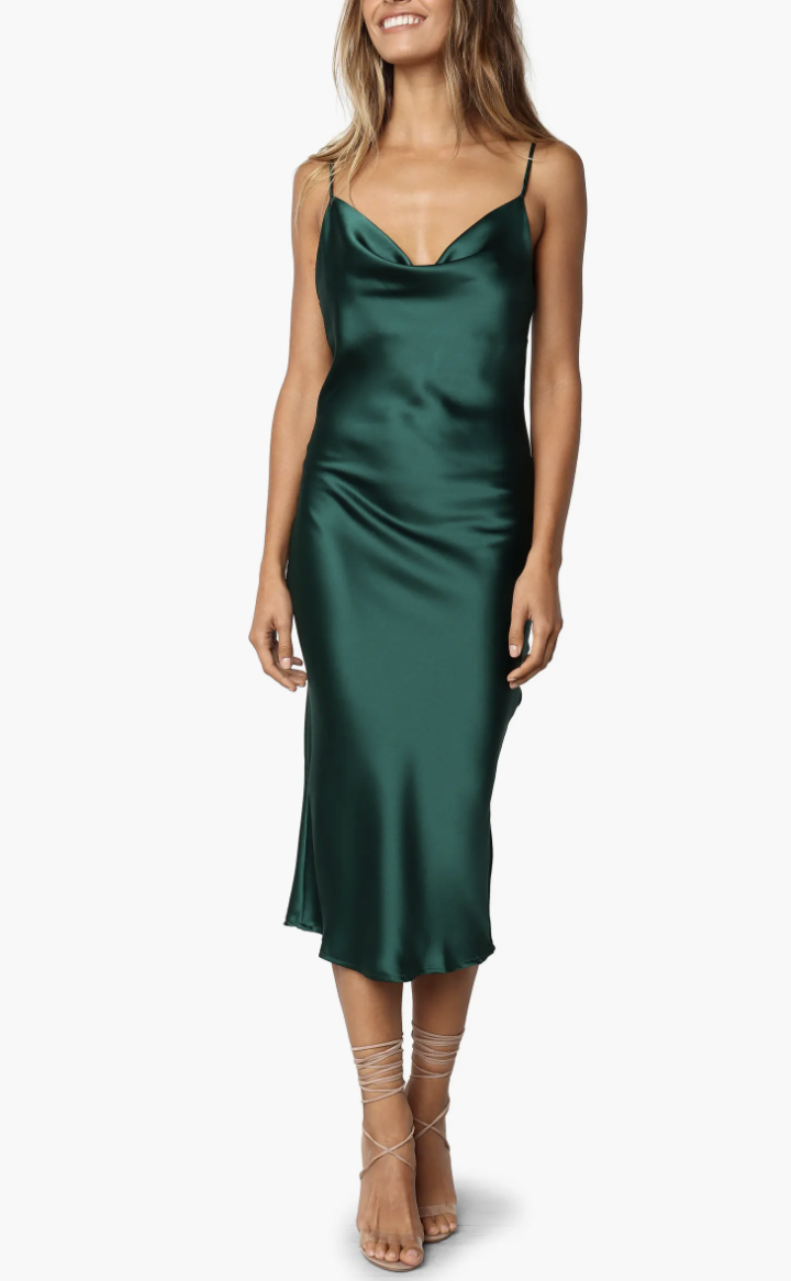 45. Petal and Pup Satin Dress