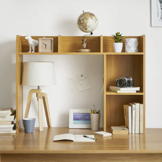 1. Desk hutch