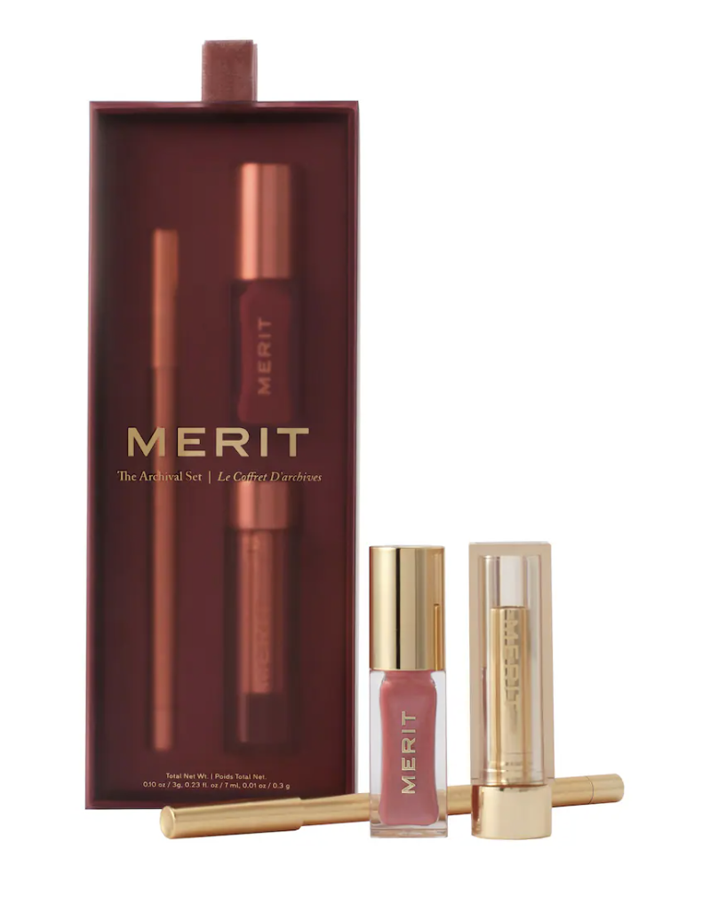 21. Merit Beauty lip set