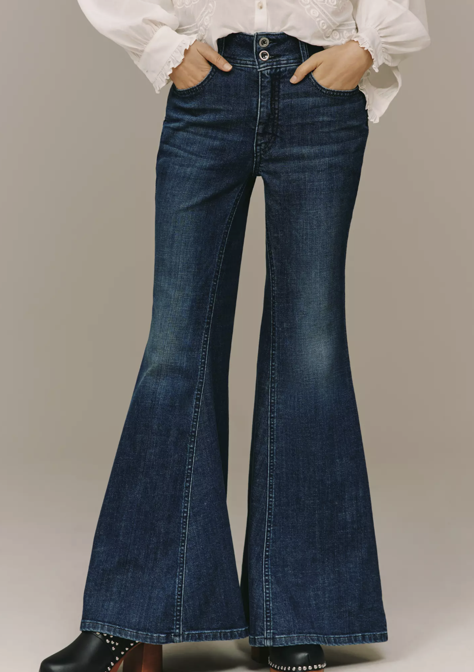 29. Bell bottom jeans