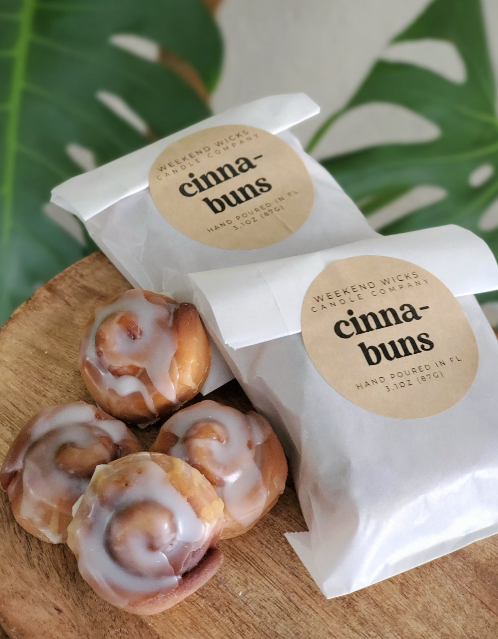 10. "Bun in the oven" cinnamon bun wax melts