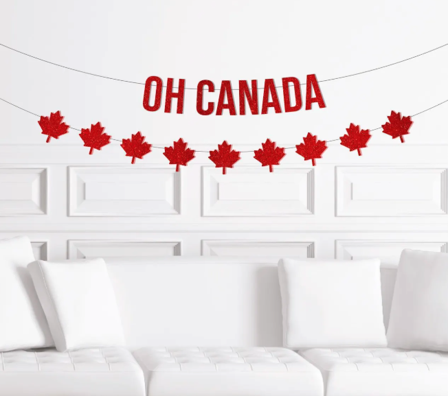 12. Oh Canada banner