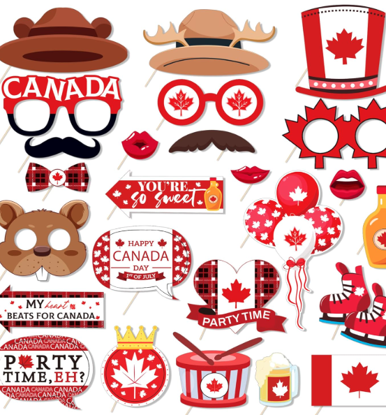 24. Photo booth props