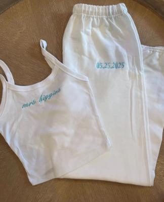 25. Personalized sweat set