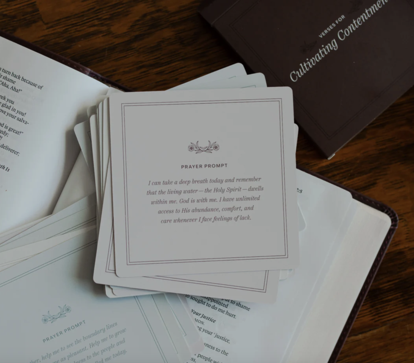 21. Prayer and verse cards