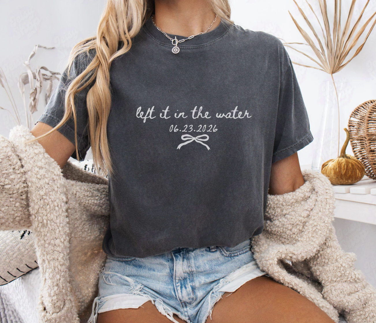 11. "Left it in the water" t-shirt