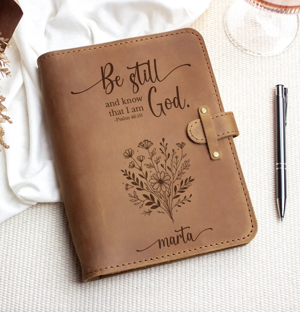 14. Personalized prayer journal